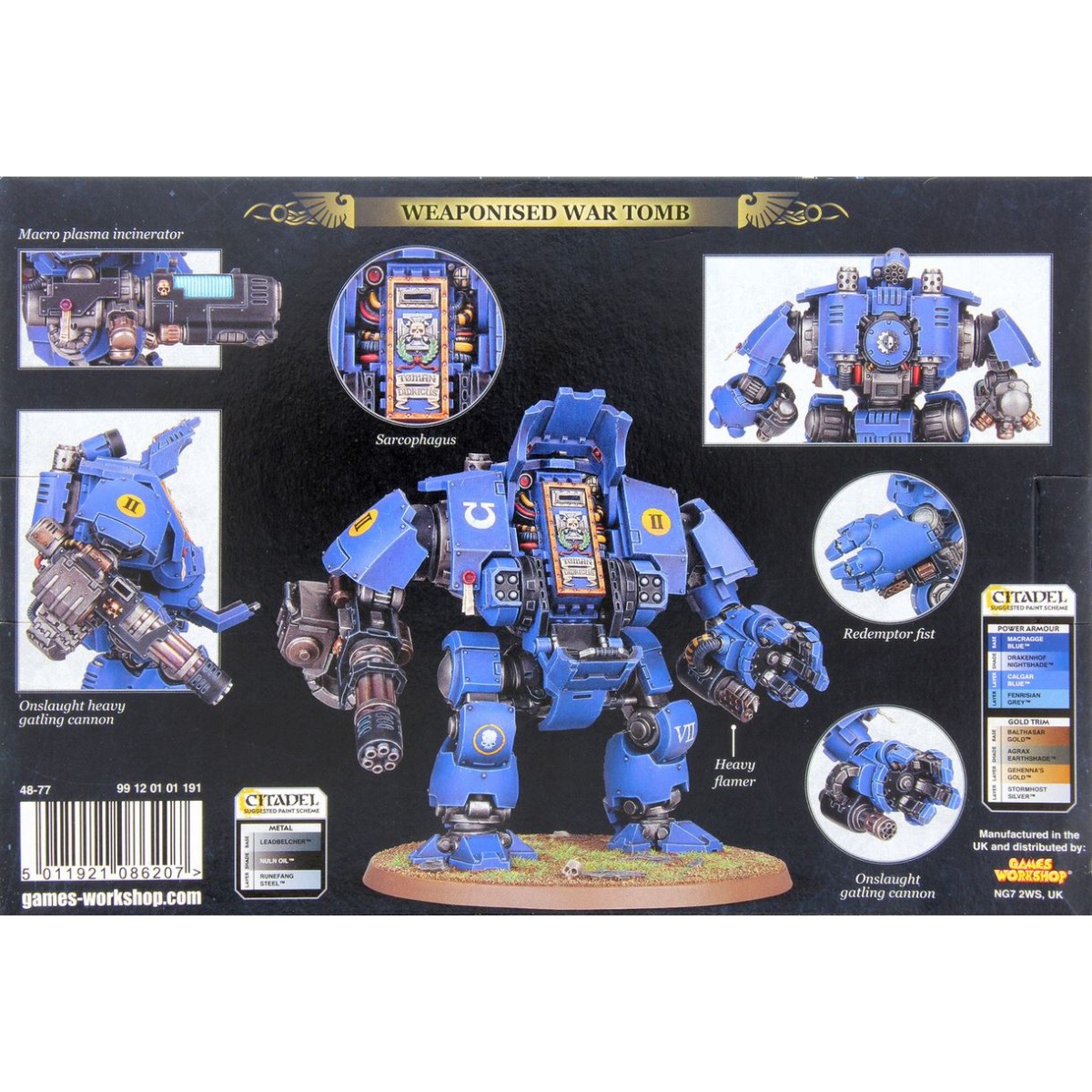 Warhammer 40K Space Marines Primaris Redemptor Dreadnought warhammer-40k-space-marines-primaris-redemptor-dreadnought